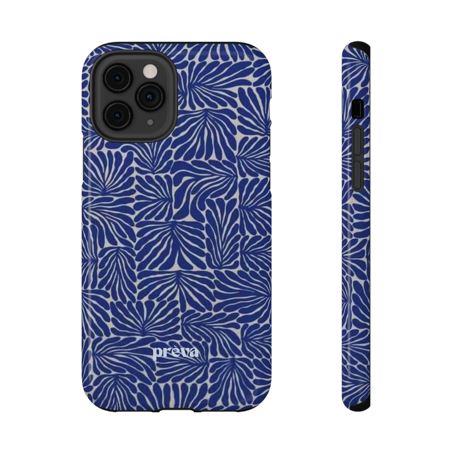Blue Abstract Greek Phone Case