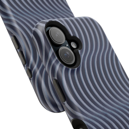 Wavy Navy Phone Case