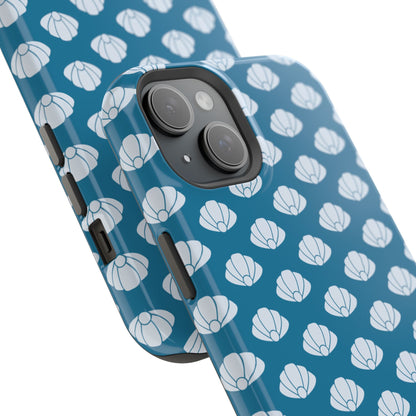 Shellfull teal Phone Case