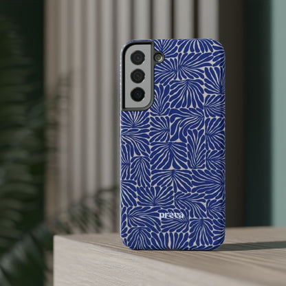 Blue Abstract Greek Phone Case