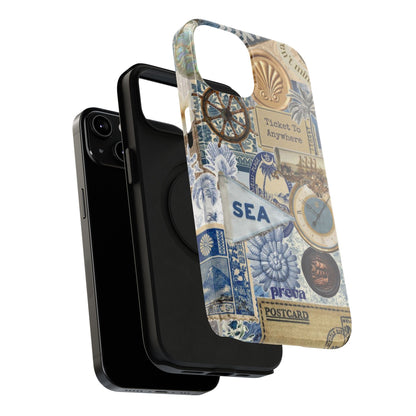 Neutral Travel Collage Phone Case