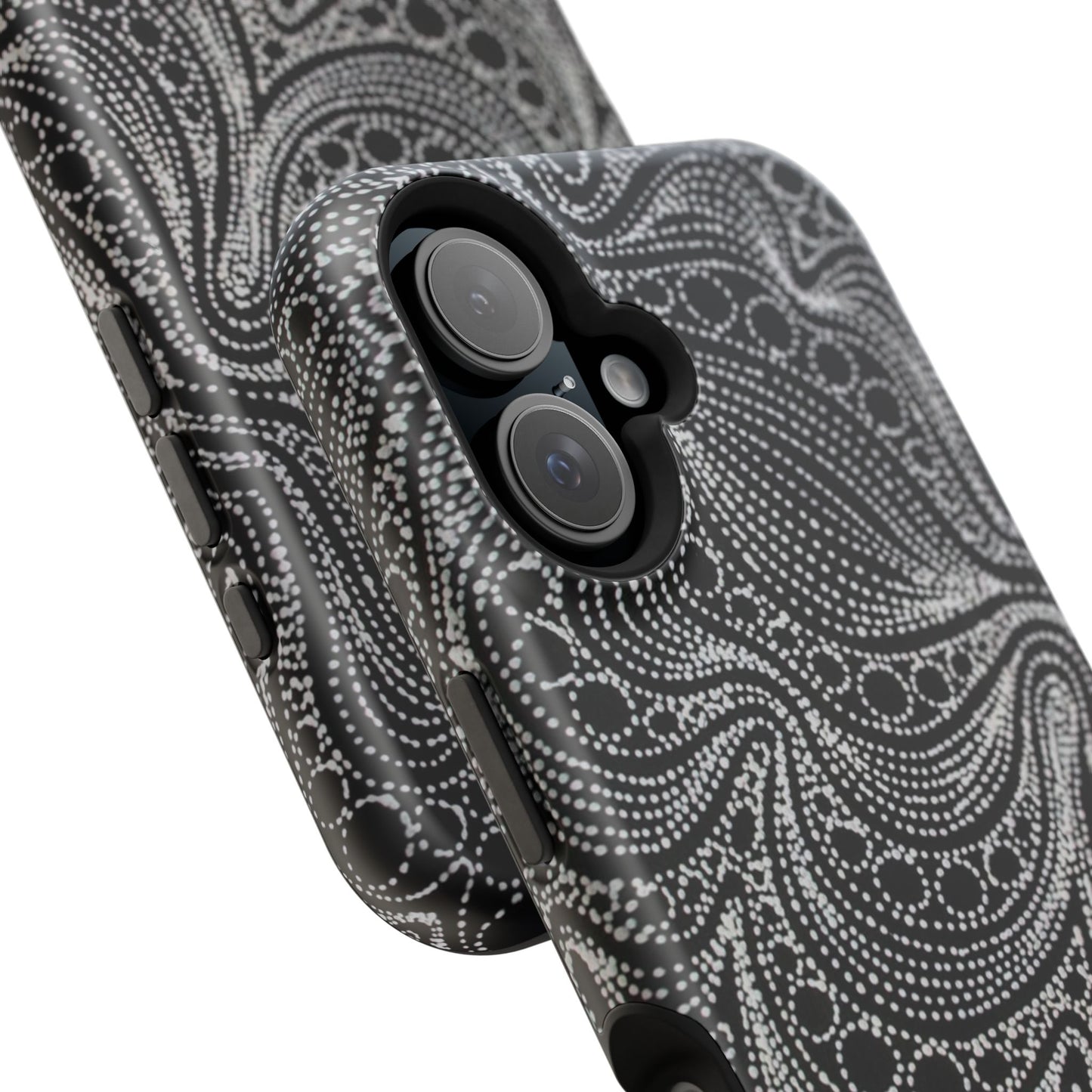 Abstract Midnight Lace Phone Case