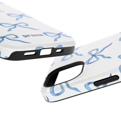 Blue Bow Phone Case