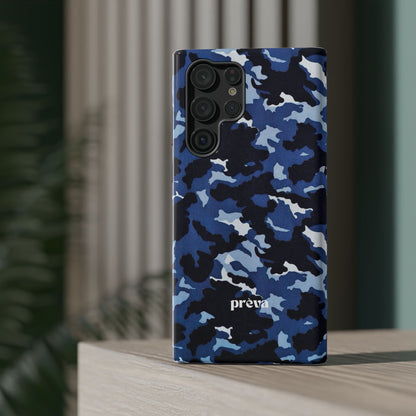 Blue Camo Phone Case