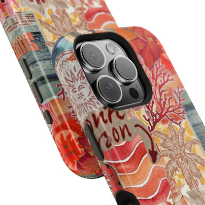Vintage Floral Collage Phone Case