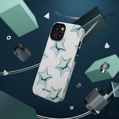 White Starburst Phone Case