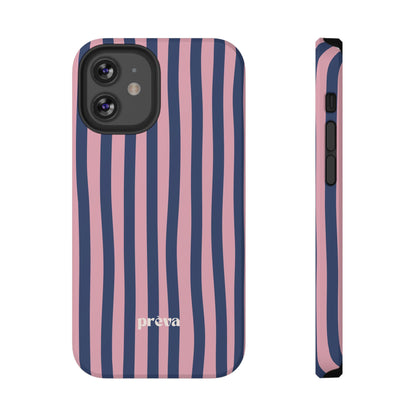 Blue and Pink Stripes Case