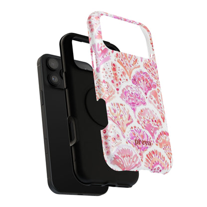 Pink Shell Watercolor Phone Case