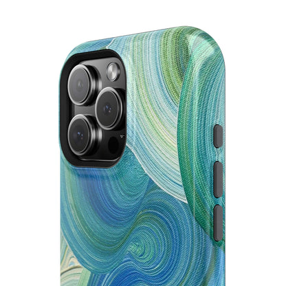 Swirling Ocean Impact-Resistant Phone Case
