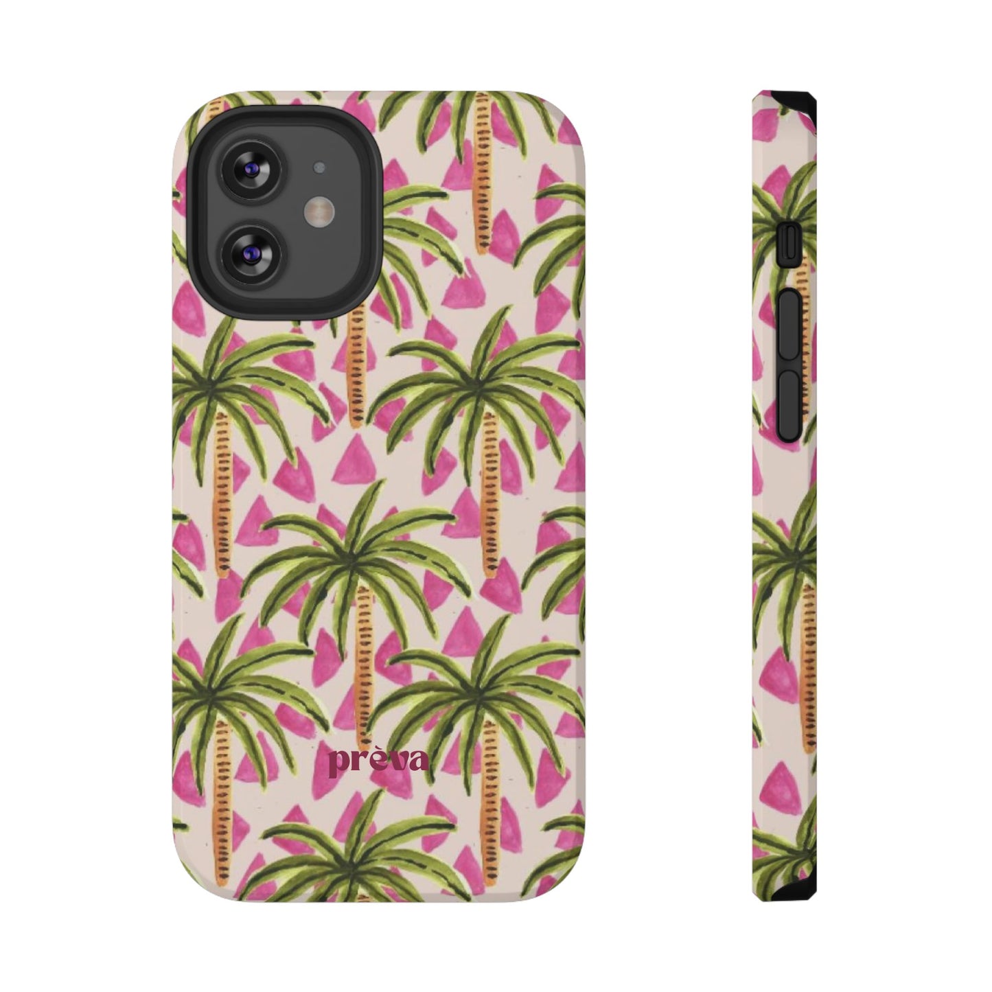 Pink & Palm Phone Case