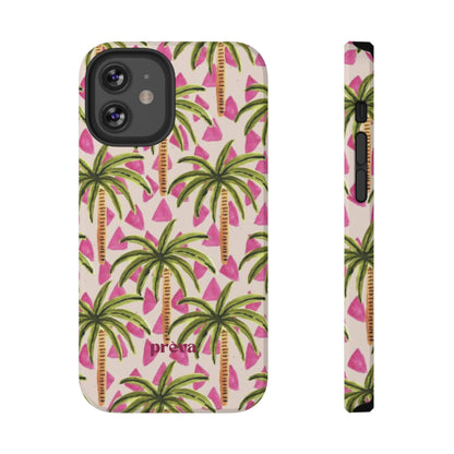 Pink & Palm Phone Case