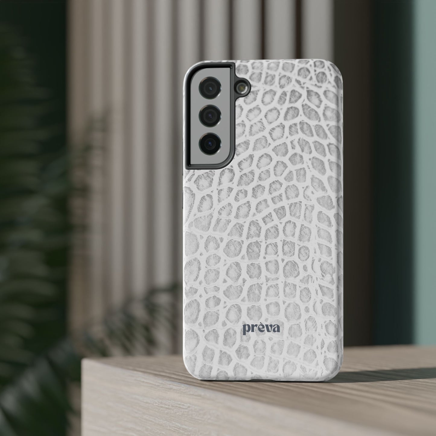 White Snake Phone Case