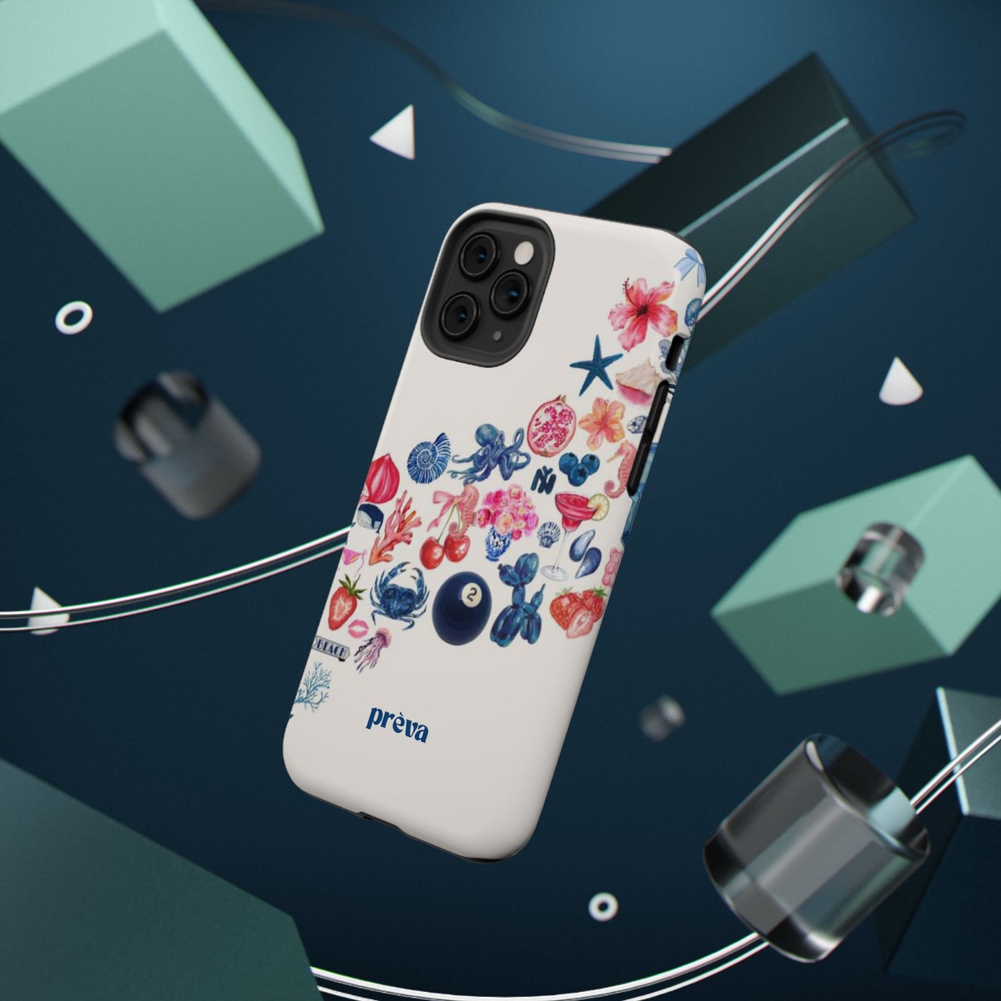 Collage Wave Phone Case