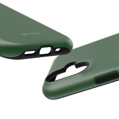 Impact-Resistant Phone Case — Forest Green Slim Armor
