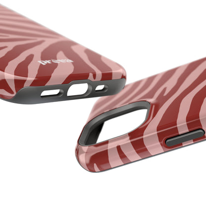 Red Zebra Phone Case