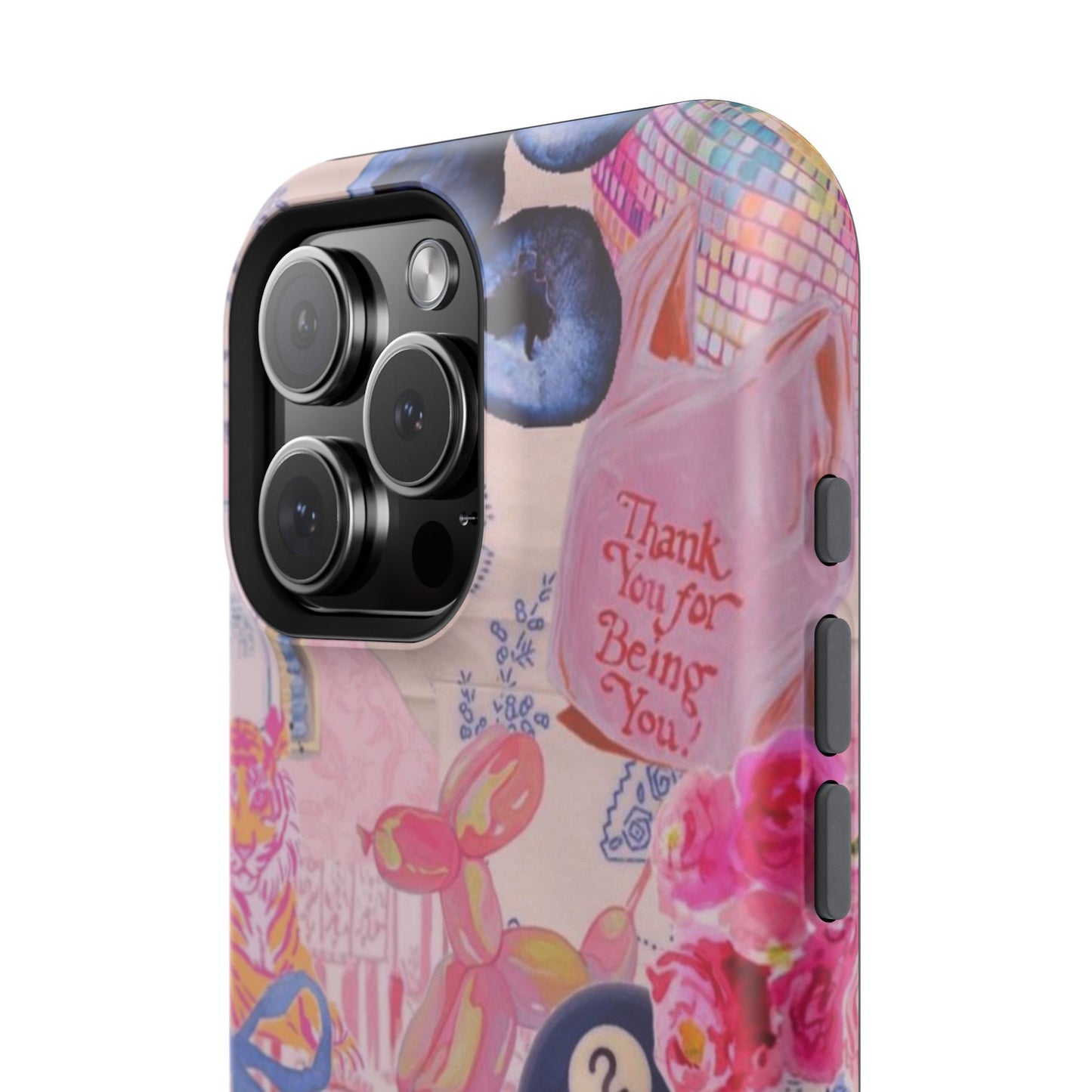 Retro 8 Ball Collage Phone Case