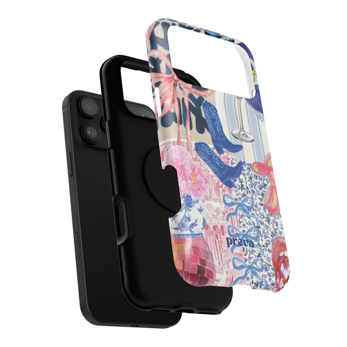 Boot Down Collage Phone Case