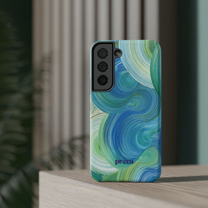 Swirling Ocean Impact-Resistant Phone Case