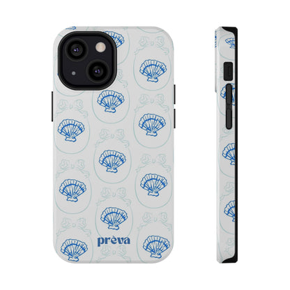 Fancy Teal Shell Phone Case