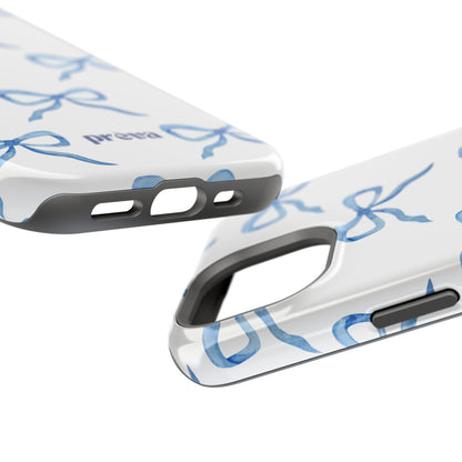 Blue Bow Phone Case