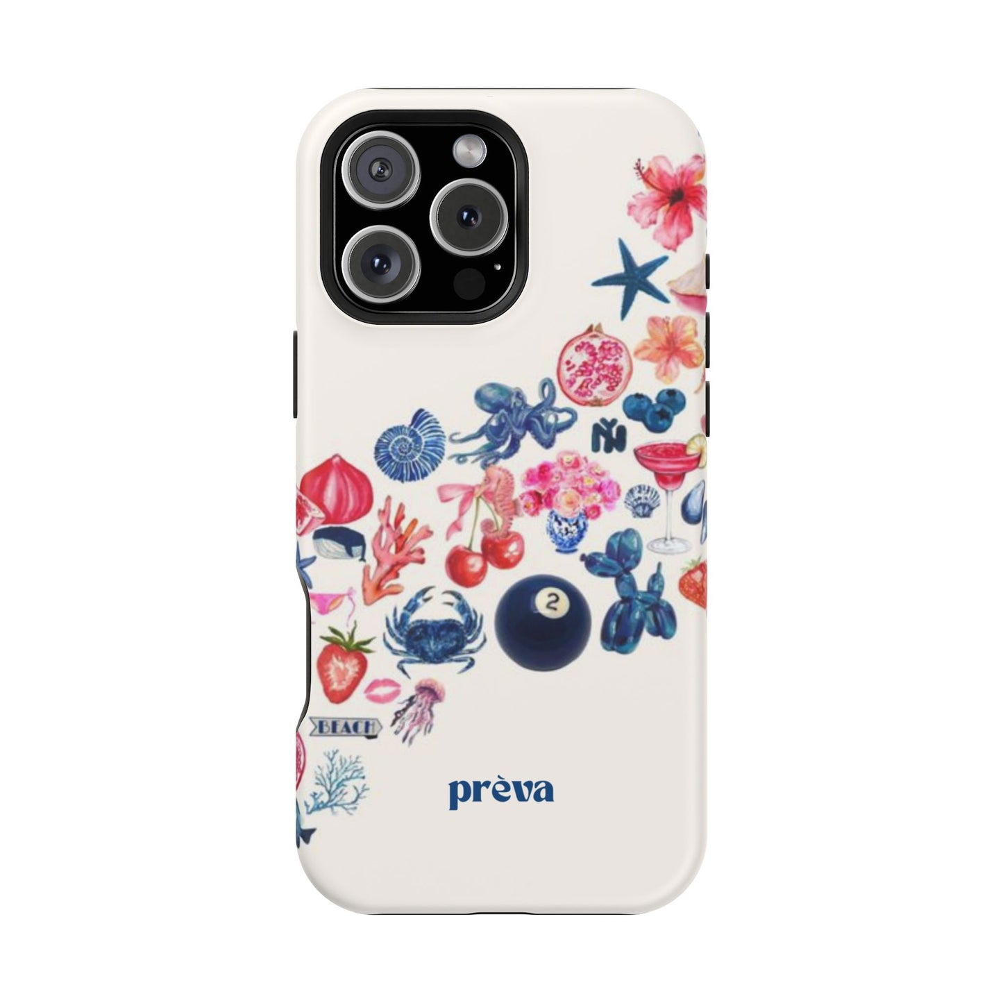 Collage Wave Phone Case