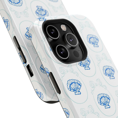 Fancy Teal Shell Phone Case