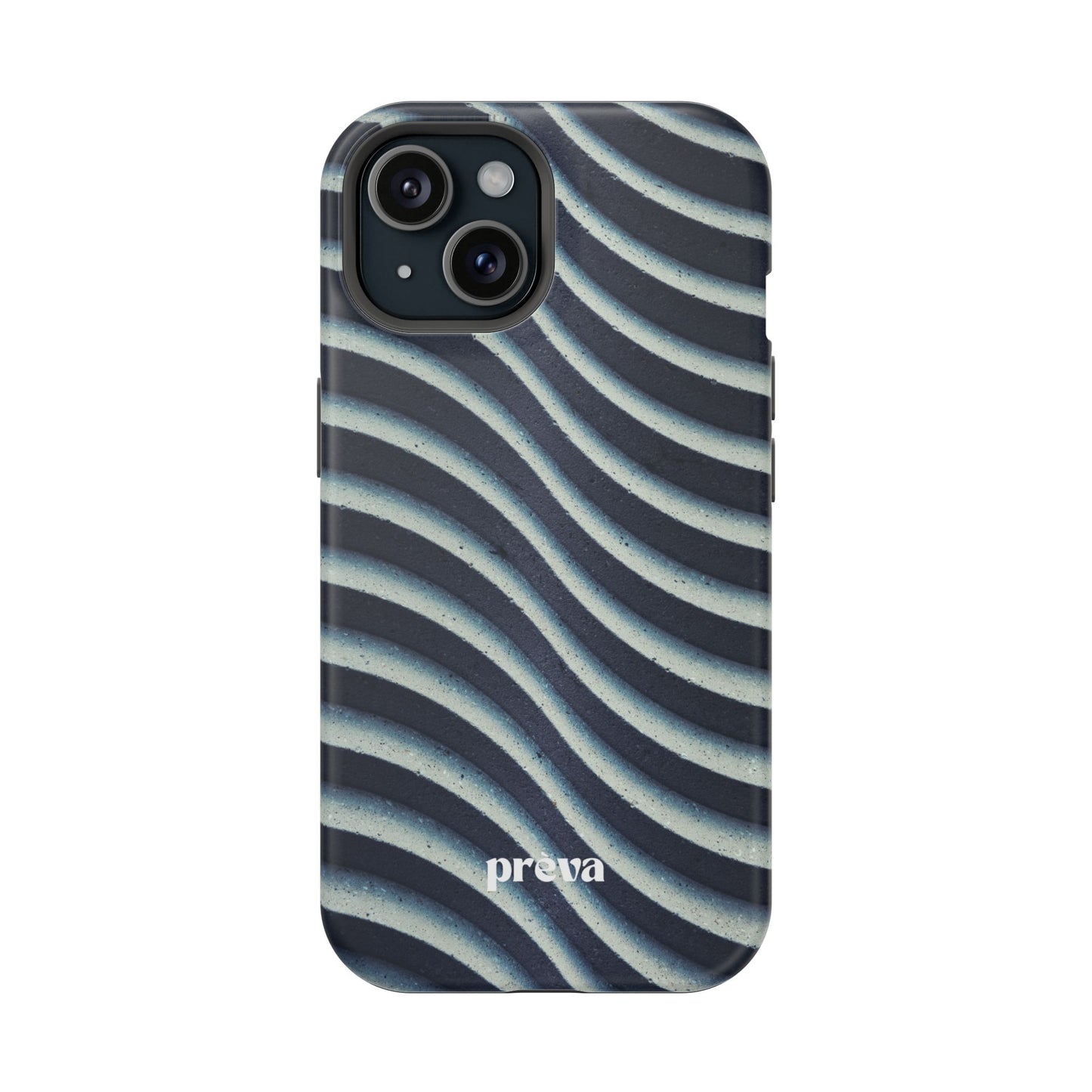 Navy Waves Phone Case