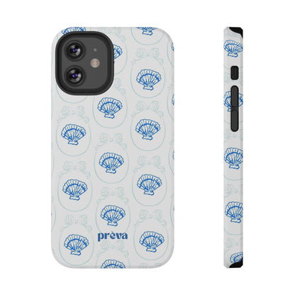 Fancy Teal Shell Phone Case