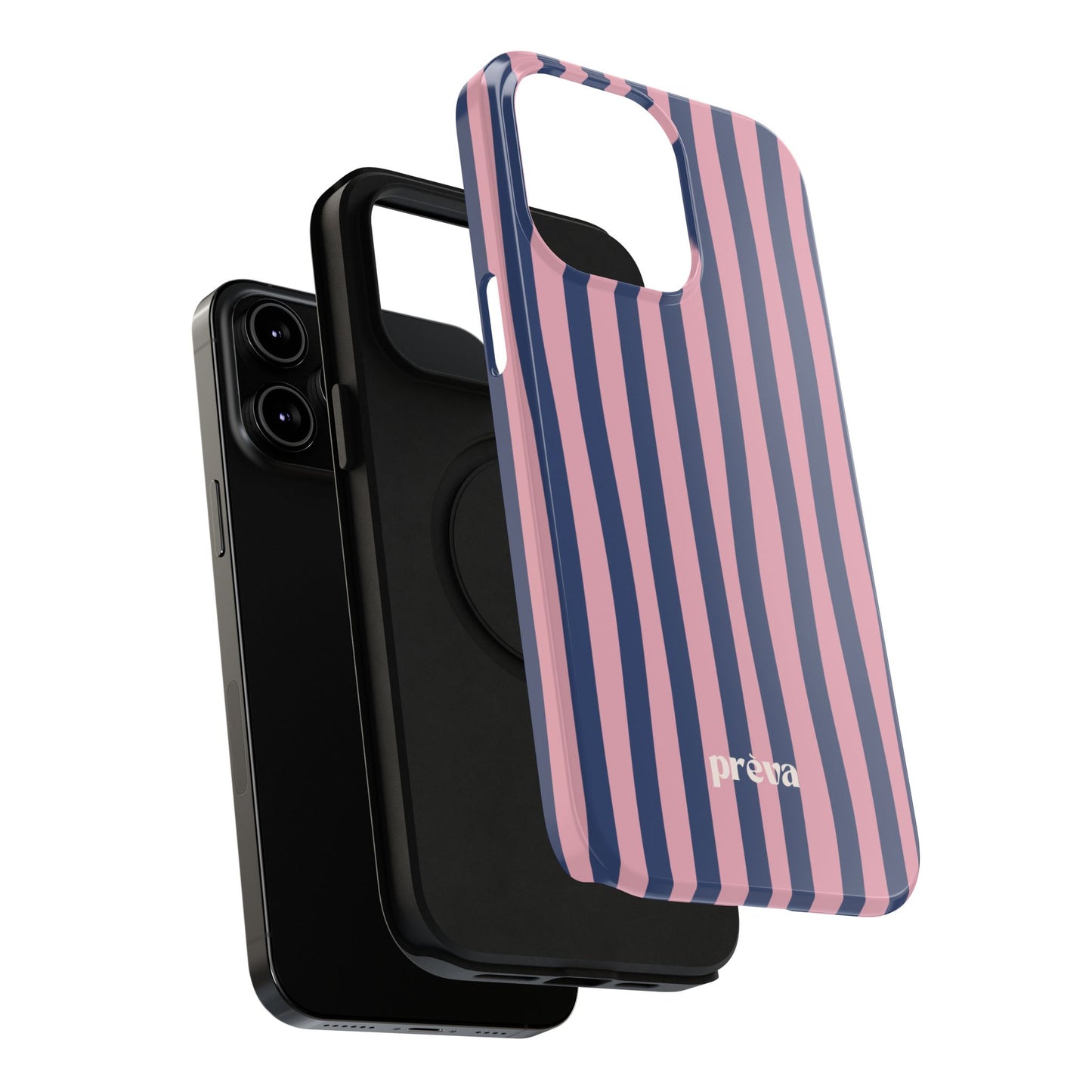 Blue and Pink Stripes Case