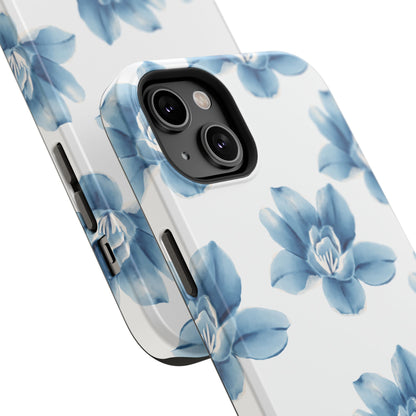 Blue Flowers Phone Case