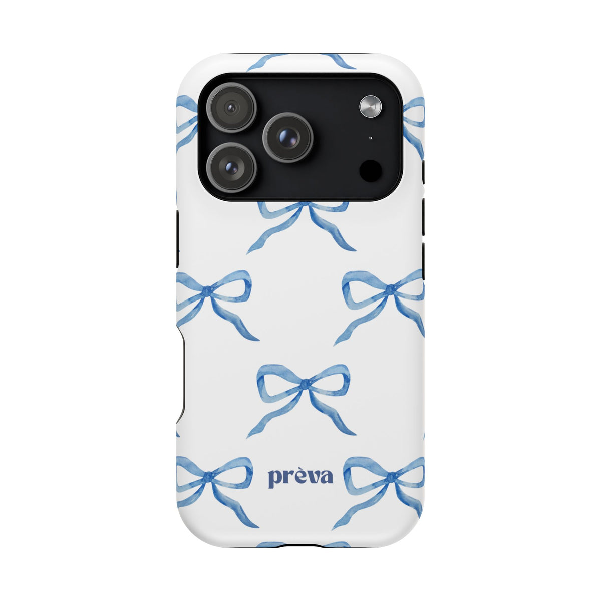 Blue Bow Phone Case