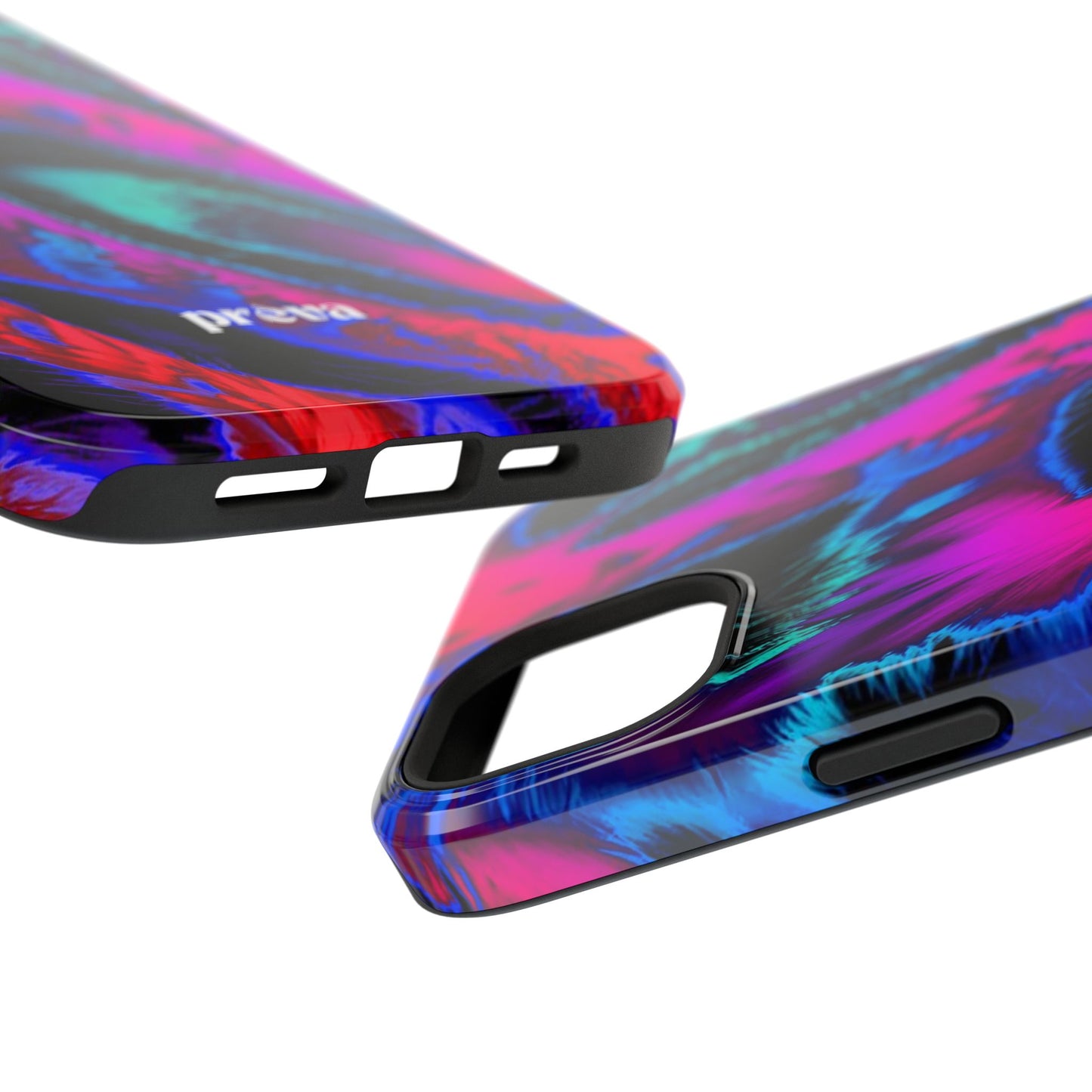 Neon Swirl Phone Case