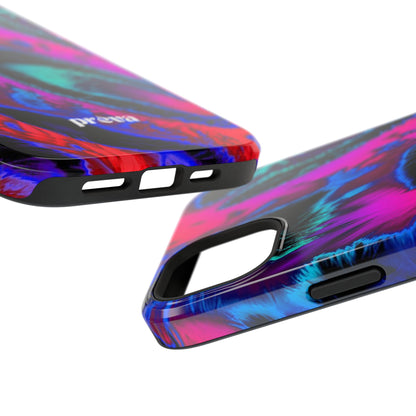 Neon Swirl Phone Case