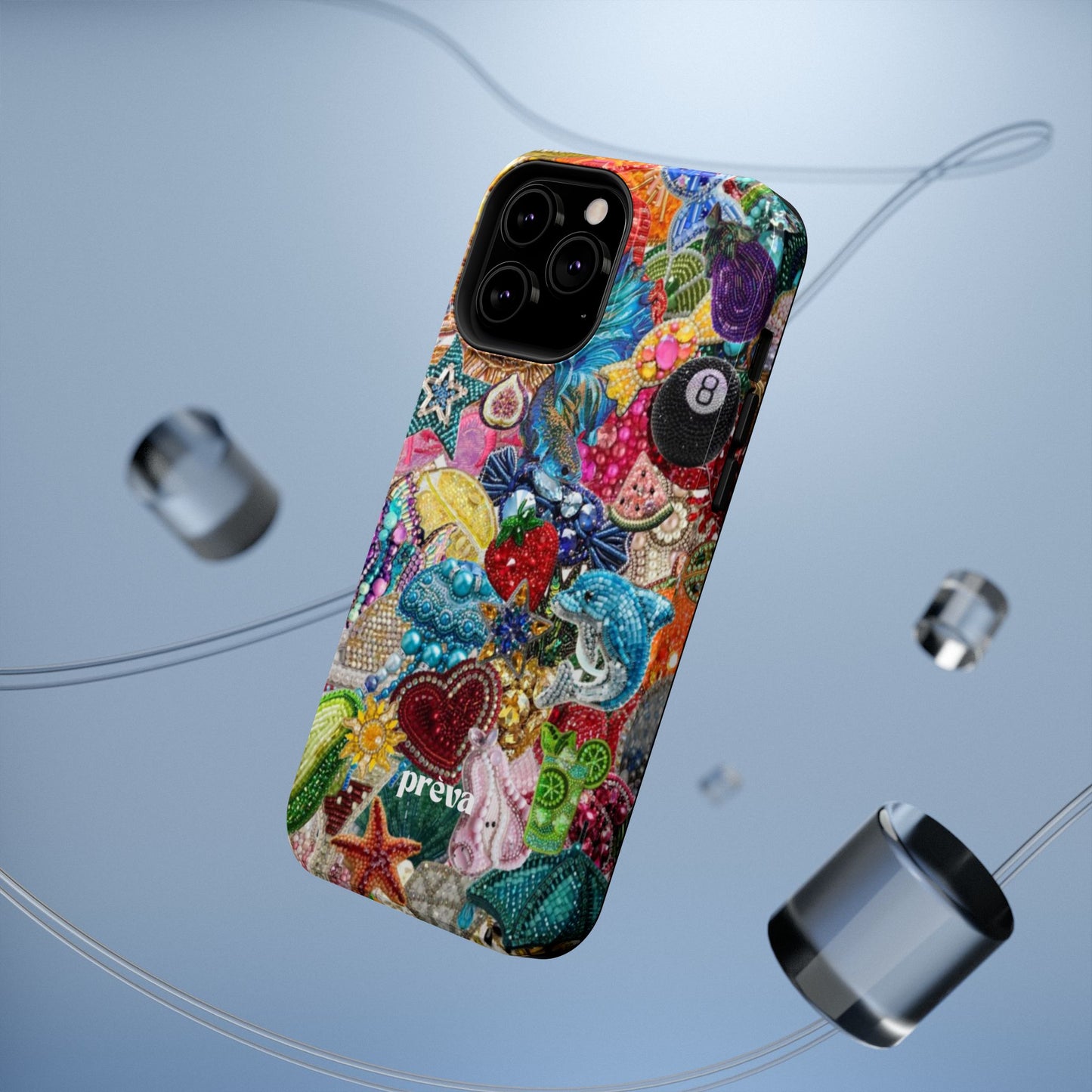 Colorful Rhinestone Phone Case