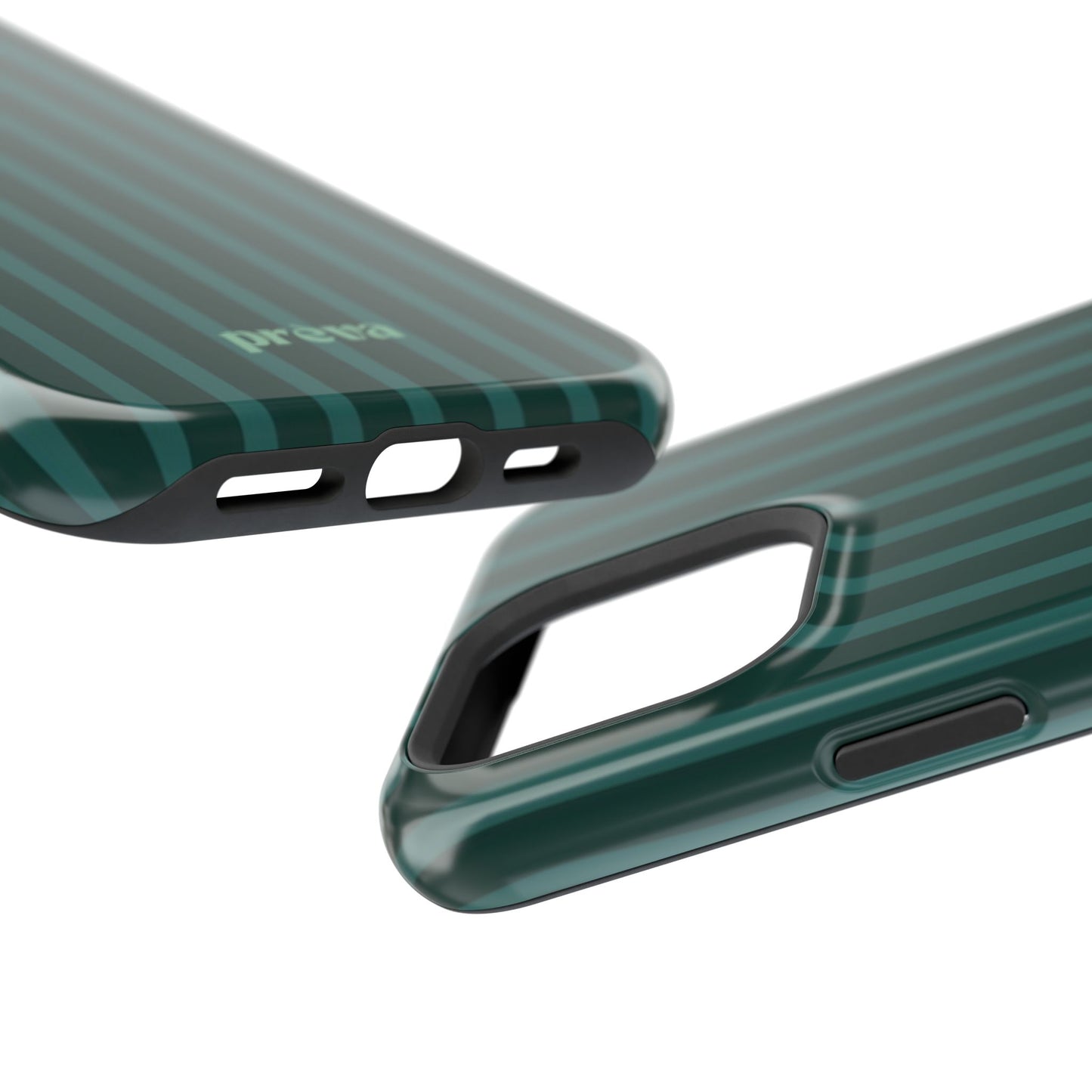 Striped Green Phone Case