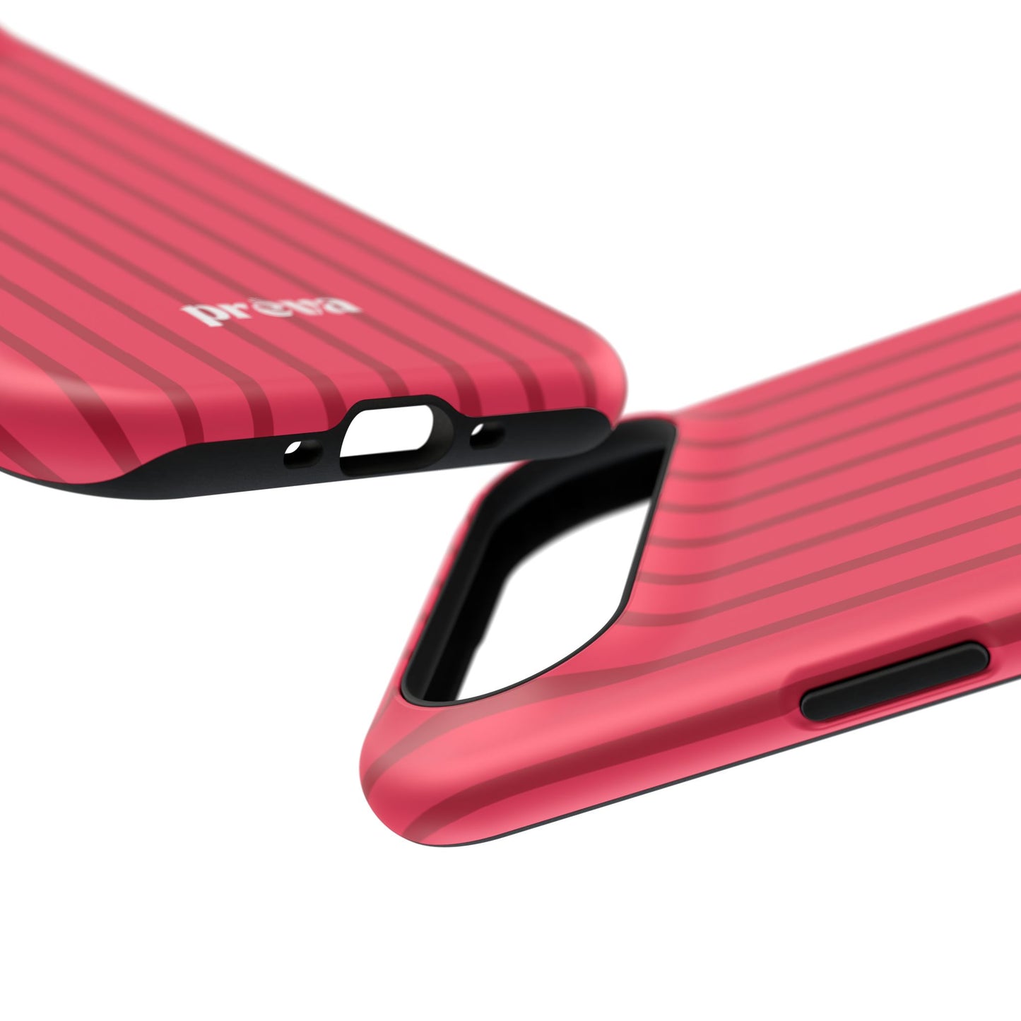 Pinky Red Stripes Phone Case