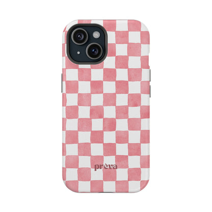 Pink Checkers Phone Case