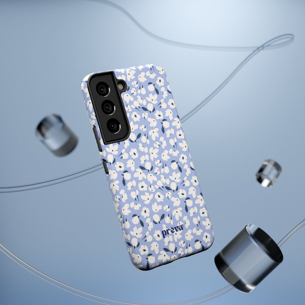 Petals On Blue Phone Case