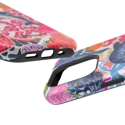 Dolphin Tropics Collage Phone Case