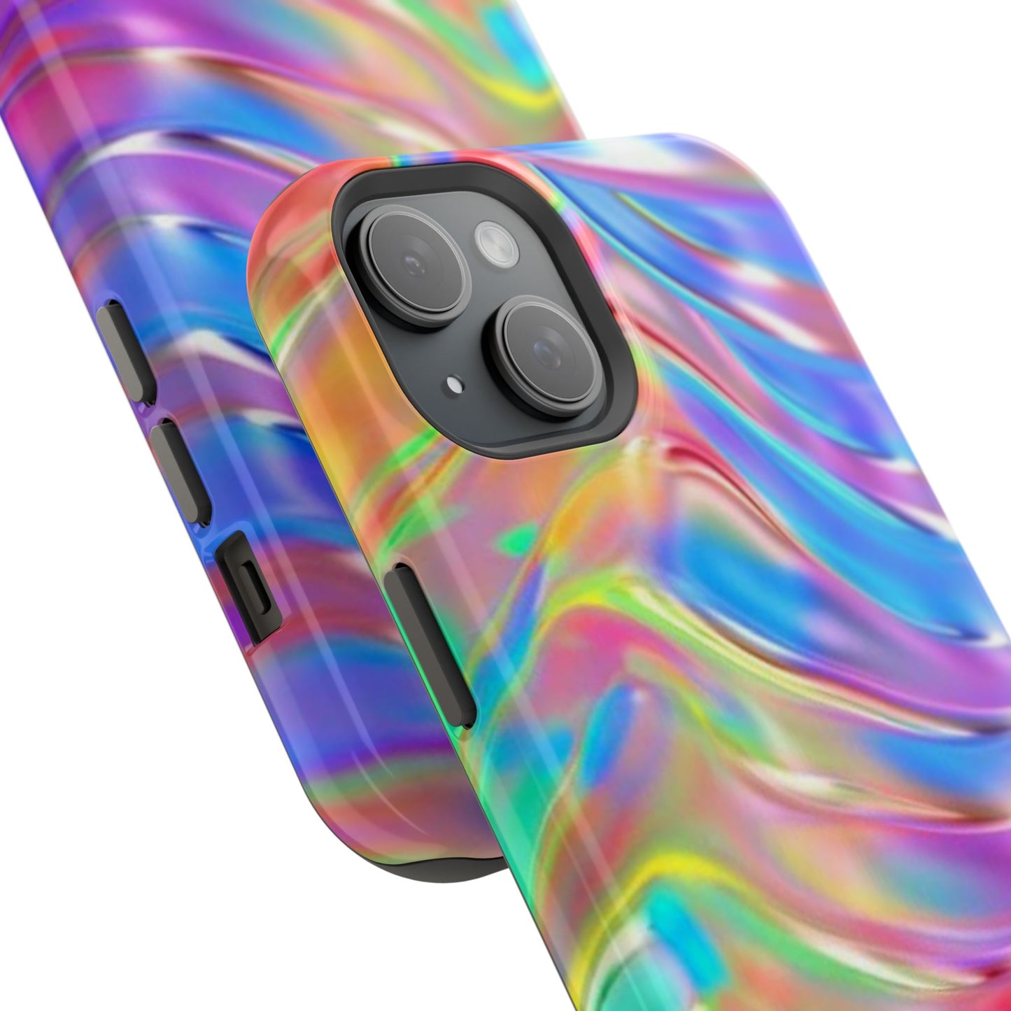 Iridescent Swirl Phone Case