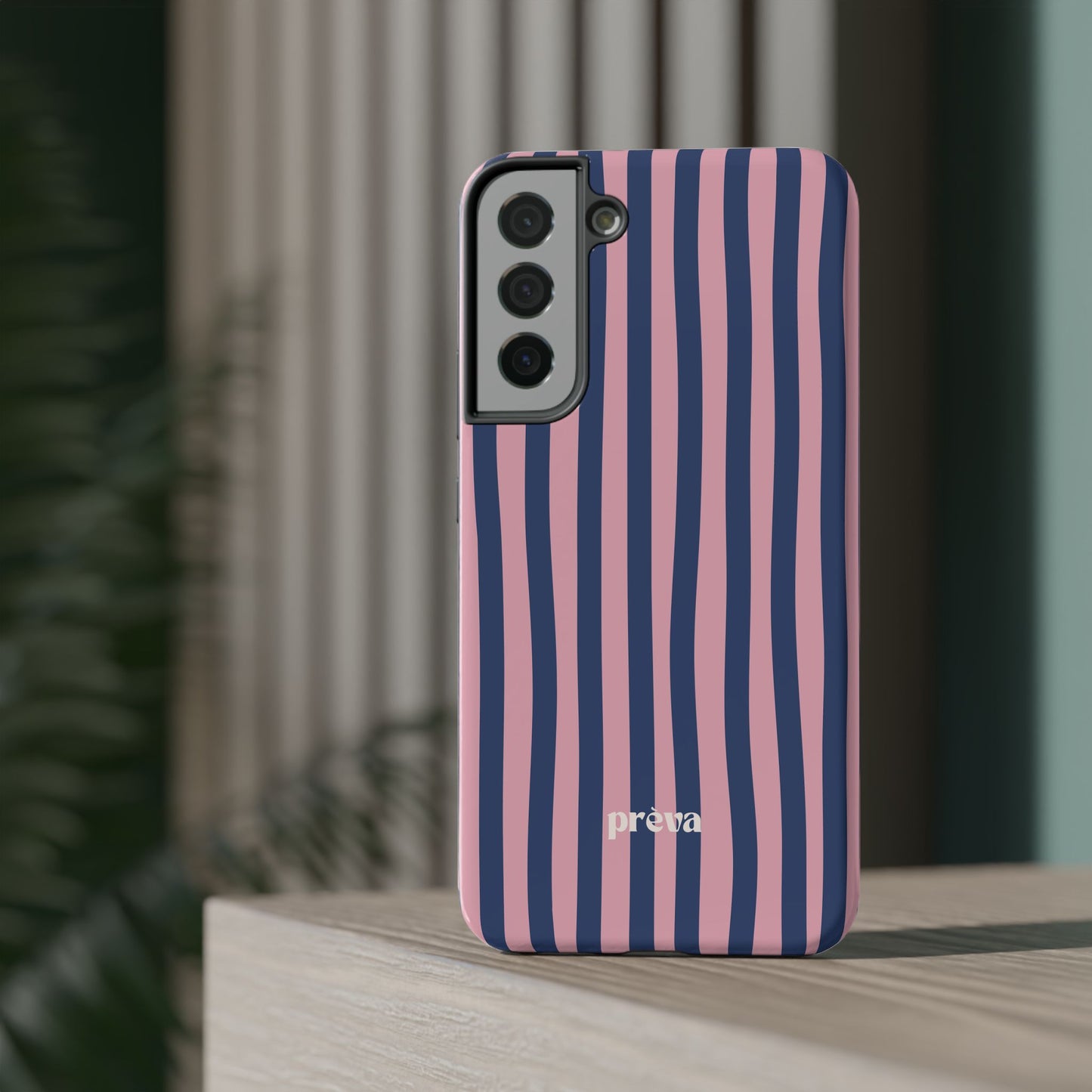 Blue and Pink Stripes Case