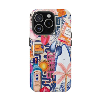 Tropical Beach Collage Phone Case