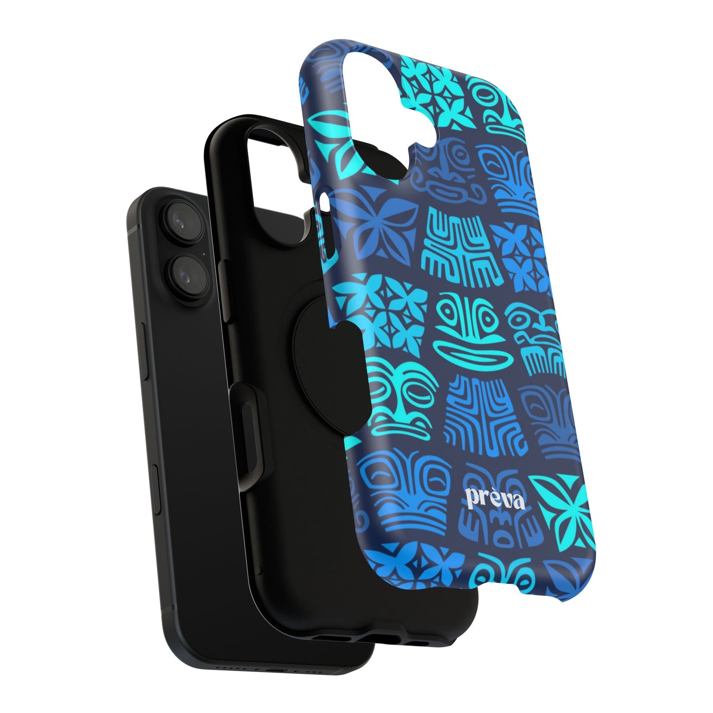 Blue Tiki Phone Case