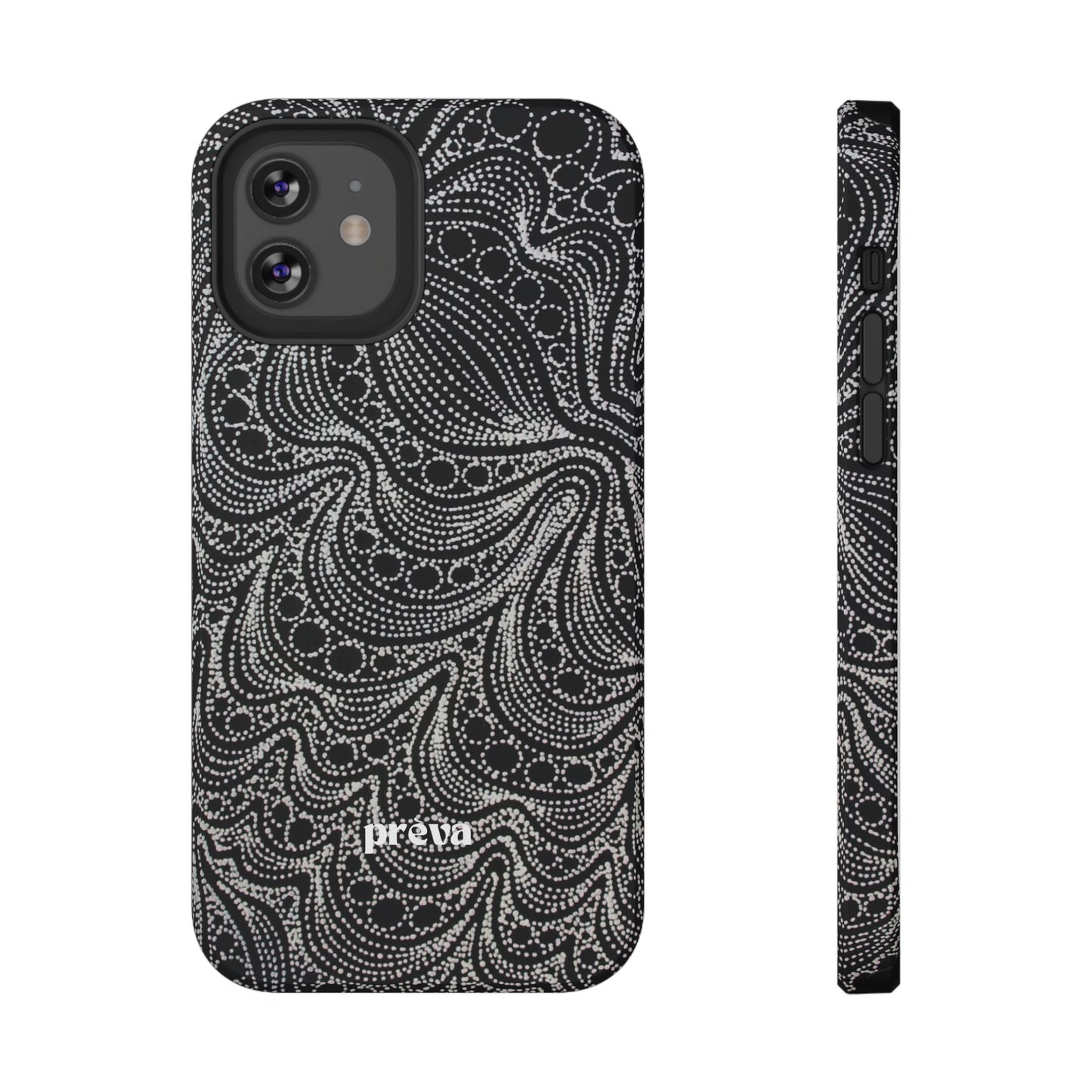 Abstract Midnight Lace Phone Case