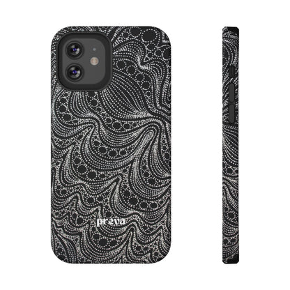 Abstract Midnight Lace Phone Case