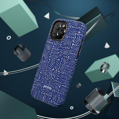 Blue Abstract Greek Phone Case