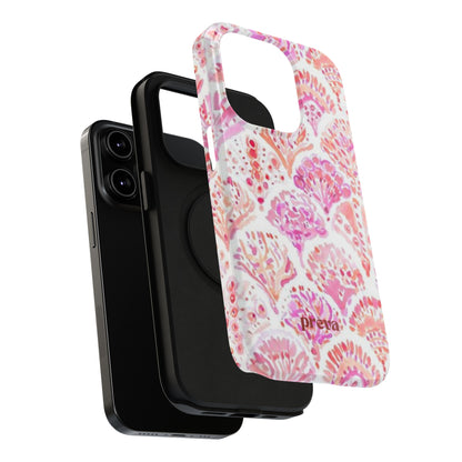 Pink Shell Watercolor Phone Case