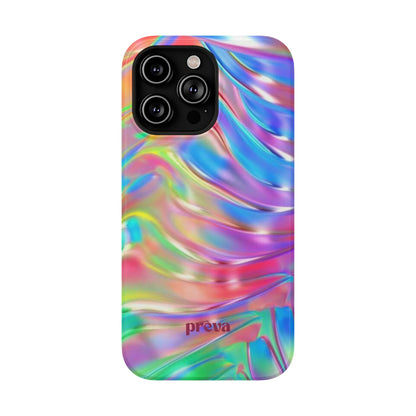 Iridescent Swirl Phone Case