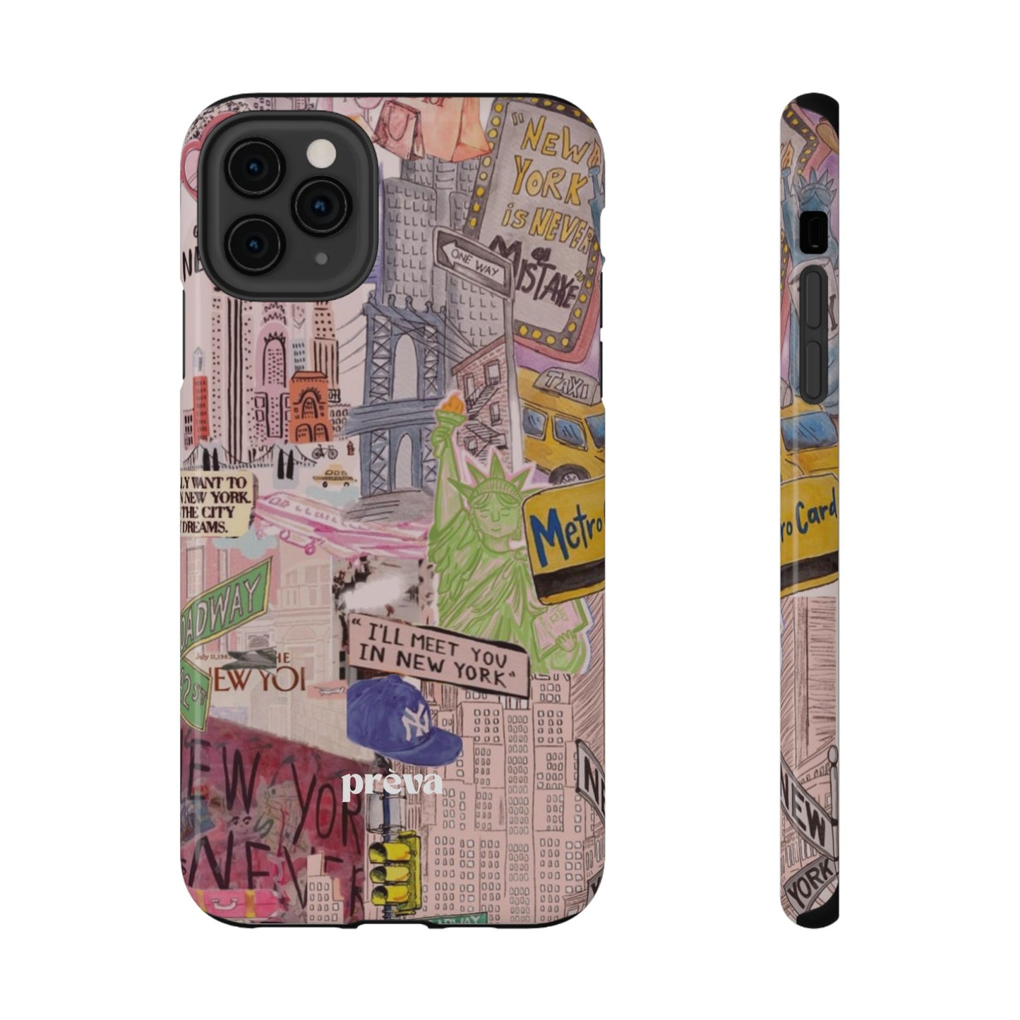 New York Collage Phone Case