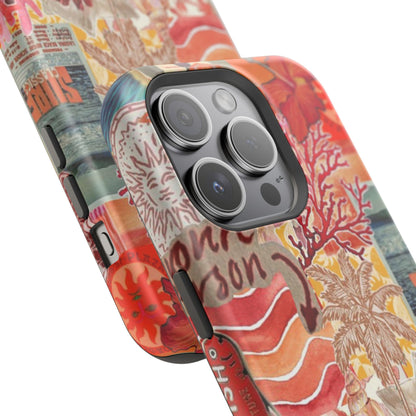 Vintage Floral Collage Phone Case